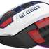 Мышь проводная A4TECH Bloody W95 Max Sports, игровая, оптическая, USB, 12000dpi, синий и белый [w95 max sports navy]